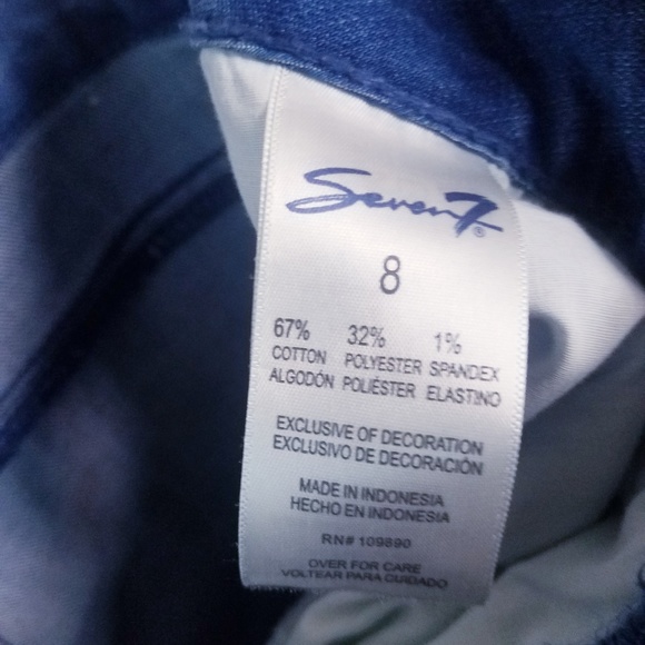 Seven7 Limited Edition Weekend Fray Hem Shorts - Picture 7 of 8